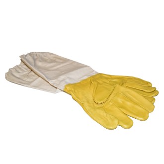 Včelárske rukavice impregnované žlté